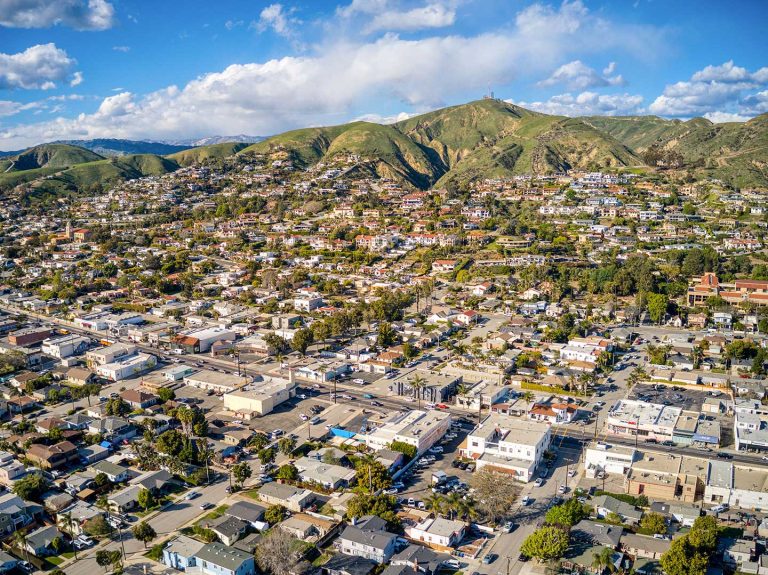 Green Hills Above Downtown Ventura