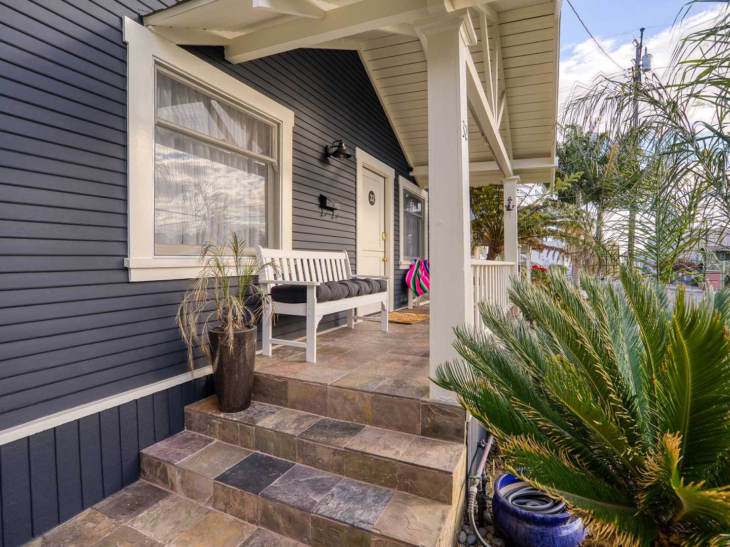 Iconic Front Porch at Bungalow 32